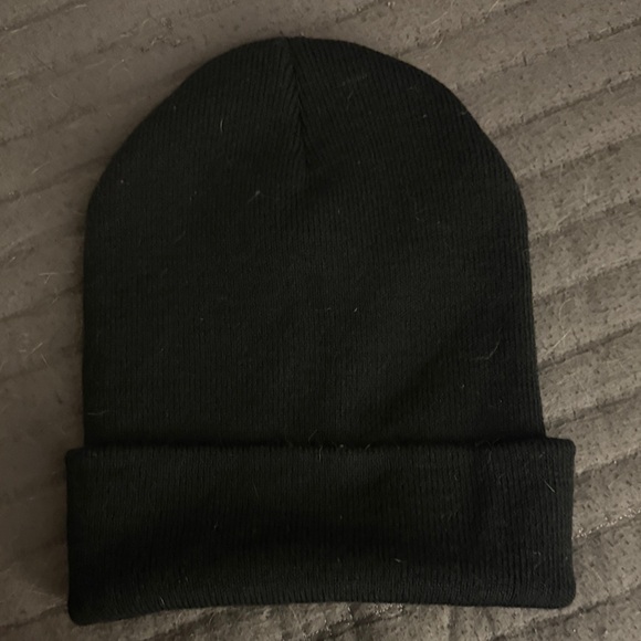 Moon Mother Black Embroidered Beanie - Picture 2 of 2